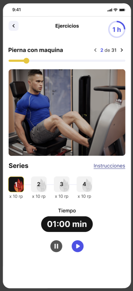 Captura BodyMentor — Fitness y Bienestar Personalizado