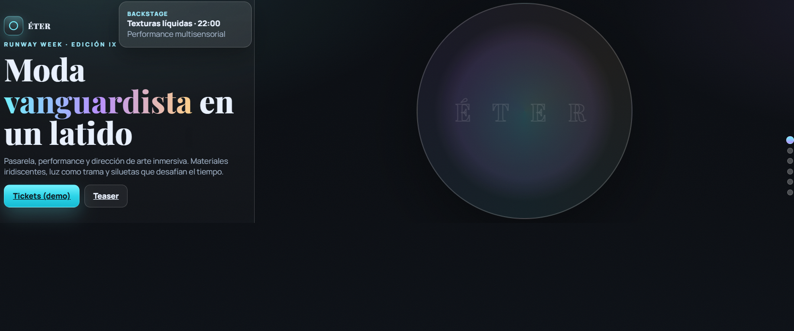 Demo ETER